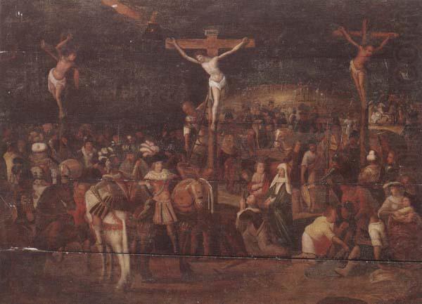 The crucifixion, unknow artist